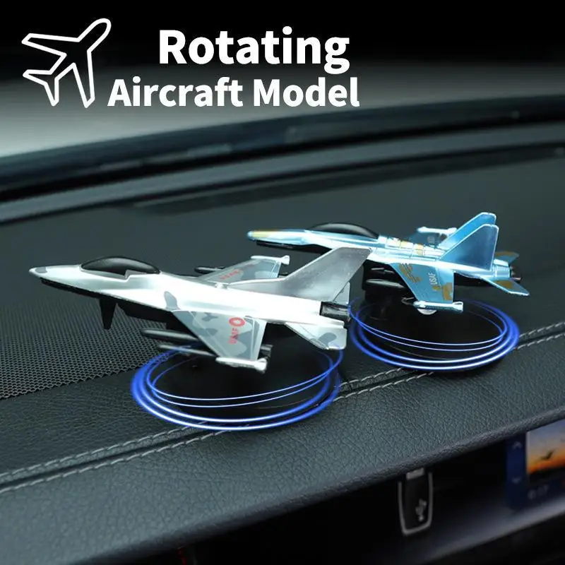 Eco-friendly Resin Rotating Helicopter Auto Decoration Unique Desktop Ornament for Home Office Birthday Gift