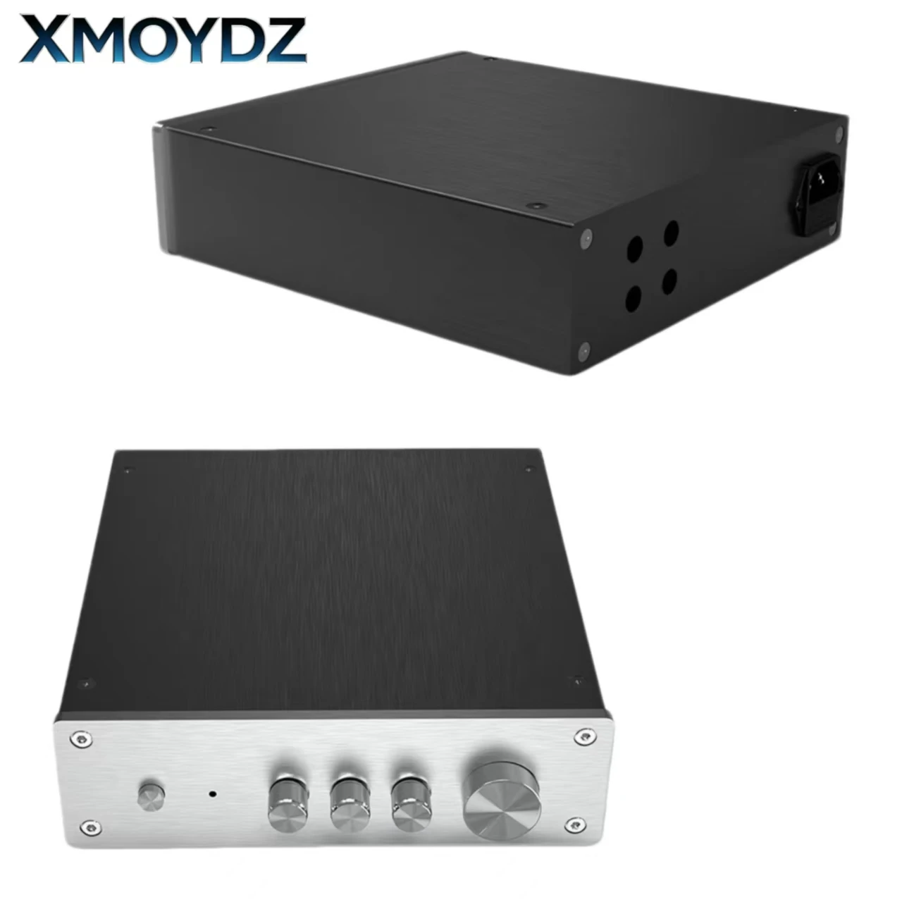 All Anodized Aluminum Alloy Tone Control Preamplifier Chassis 2206 F1 215x62x229mm HiFi DIY Home Audio Amplifier Enclosure Case