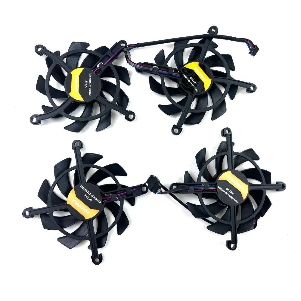 

NEW 85MM 4PIN For Colorful GeForce RTX 2060 2060Super Tomahawk GTX 1660 TI 1660 Super Graphics card fans