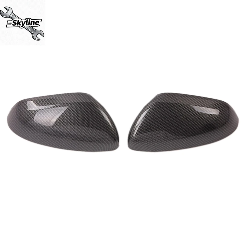 for 2017-2020 MG ZS Carbon Fiber ABS Side Rear View Mirror Cover Trim Stripe Accessories