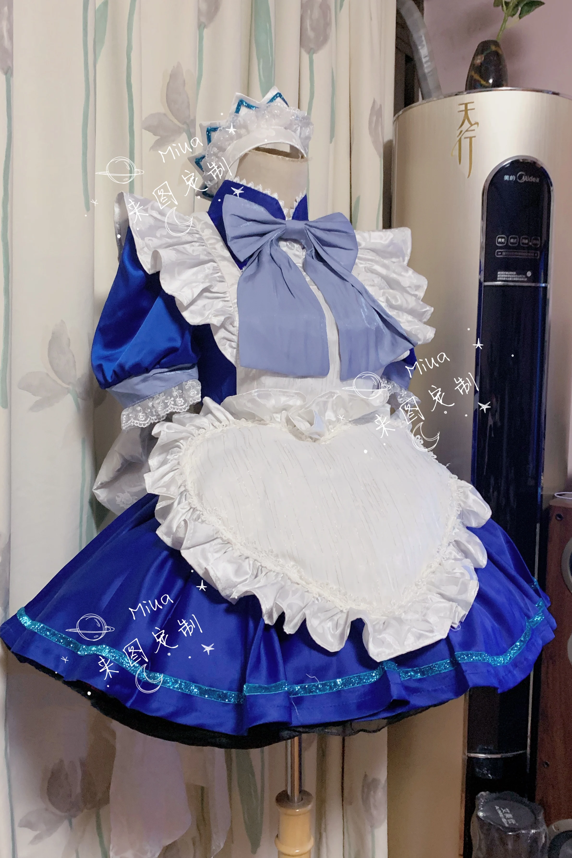 

COWOWO [Customized] Anime Tokyo Mew Mew Aizawa Minto Maid Dress Lovely Uniform Cosplay Costume Halloween Party Outfit Women
