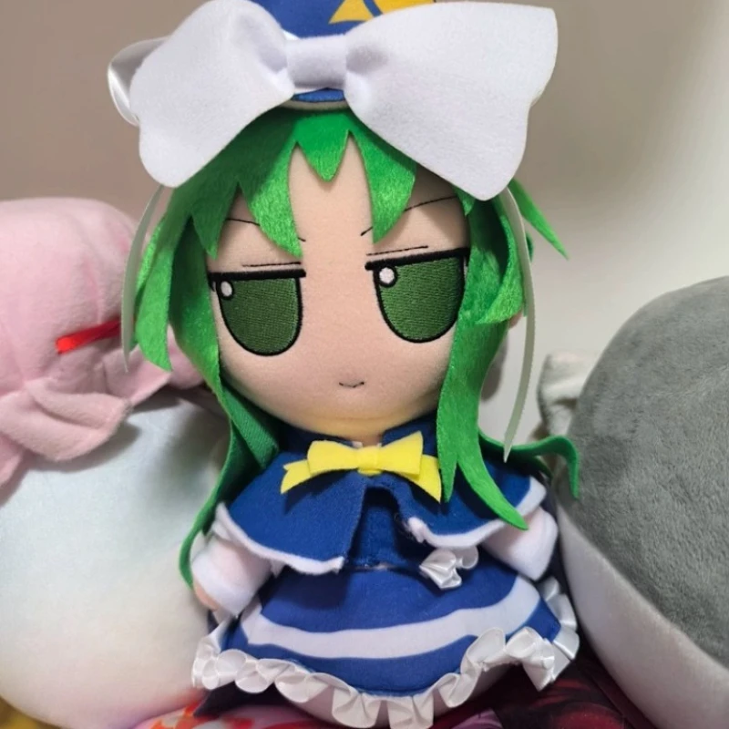 

20cm Anime Game TouHou Project Mima Kawaii Fumo Cosplay Soft Cotton Doll Cartoon DIY Change Suit Sitting Toy Figures Fans Gifts