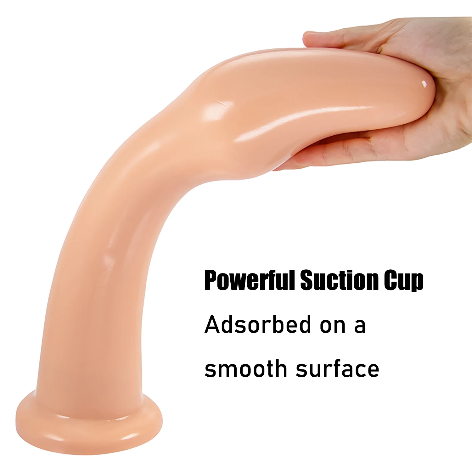 Oversized Anal Plug Dildo with Suction Cup Stimulate Anus Vagina Long Butt Plug Soft Penis Anal Dilator Sex Toys Masturbator