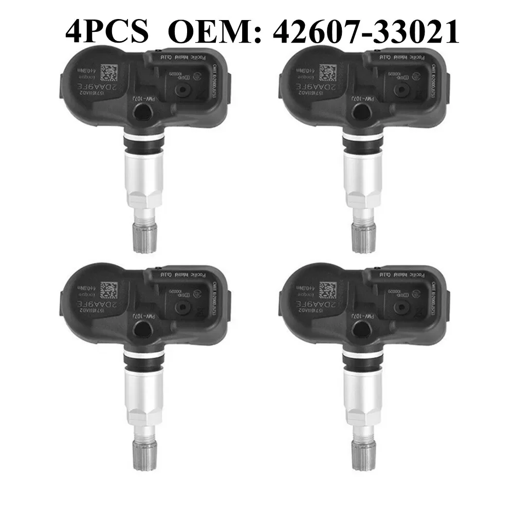 4PCS 42607-33021 42607-06011 42607-33011 PMV-107J 315MHz TPMS Tire Pressure Sensor For Lexus ES GS GX IS RX Toyota 4Runner RAV4