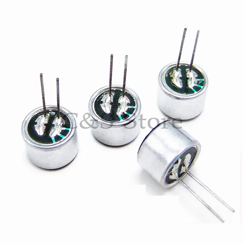 10pcs 9x7mm 9767 Microphone Electret Microphone with 2 pin pick-up