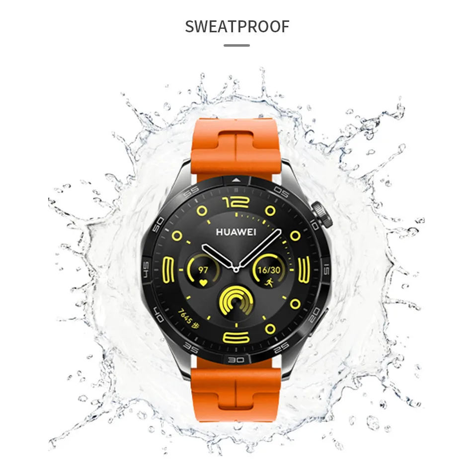 Силиконовый ремешок для Huawei Watch GT 4 GT4, сменный Браслет для часов GT2 Pro GT3 Pro 46 мм GT 2e