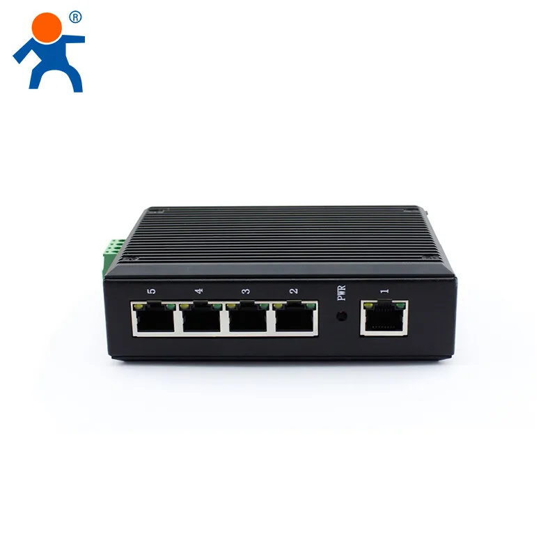 Commutateur Ethernet industriel de ports Ethernet de USR-SDR050-L 10/100M 5