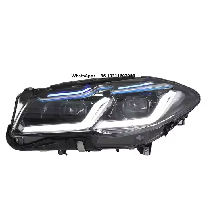 

JUSHUN Front DRL Signal Automotive LED Headlight for F10 F11 F18 2011-2017 520i 525i 530i LED Headlight Projector Lens