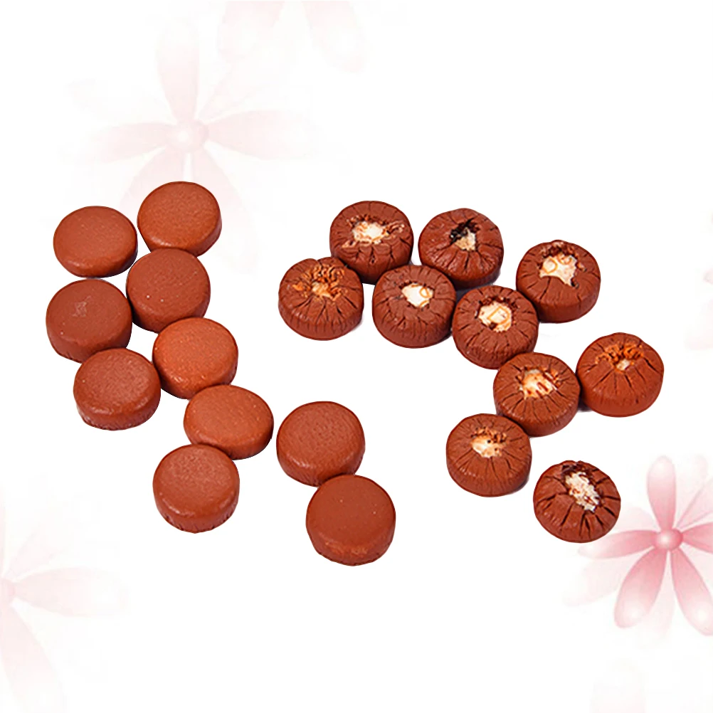 

20 Pcs Pipe Music Cushion Saxophone Pad Accessories Mat Replacement Brown