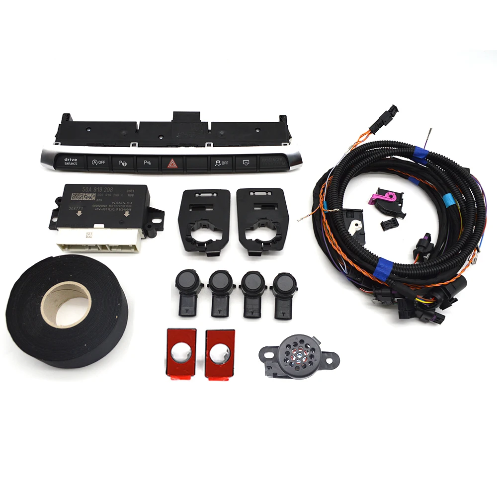 

4K upgrade 8K reverse radar upgrade front and rear radar system For AUDI A3 8V