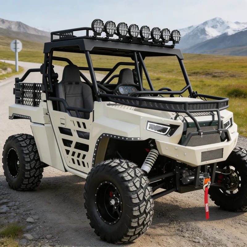 Factory Quote 800cc Gas Farm UTV 4WD Multi Task Side By Side Vehicle For Commercial Agricultural Machinery Fleet