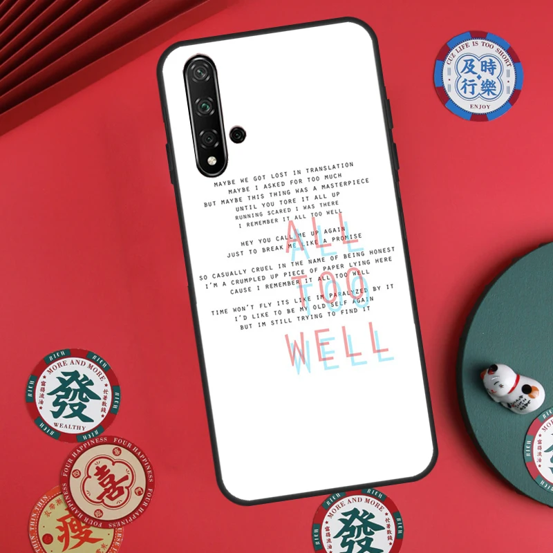 كلمات جيدة جدًا لهاتف هواوي نوفا Y73 Y72 Y61 Y91 Y90 Y70 Y60 12s 12i 11i 8i 9 10 SE P60 Pro P30 P40 Lite