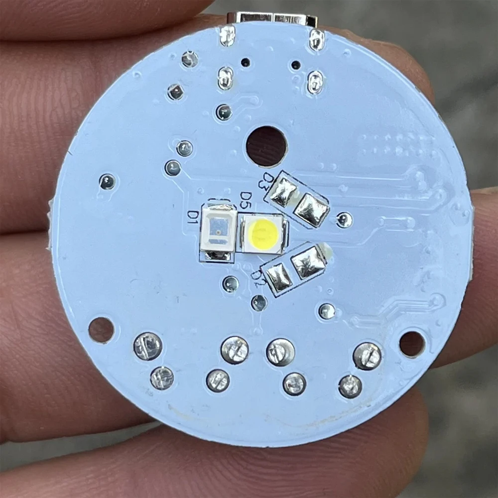 diy electronic 3.7V motor boost control board with LED