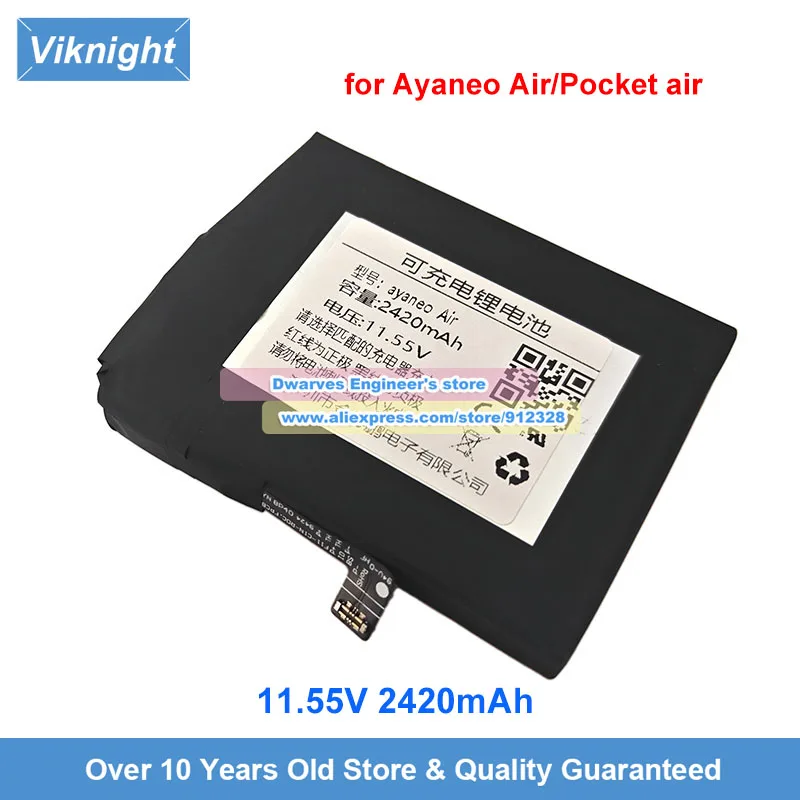 Ayaneo 2/2s/3 GEEK 1S 포켓 에어 1S/프로 슬라이드 핸드헬드 게임패드용 고용량 PT476577-3S1P 배터리 11.55V PT536169A …