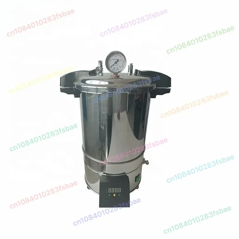 

Portable Electric Heating Medical den tal Autoclave machine Laboratory mushroom autoclave 24 liter steam sterilizer