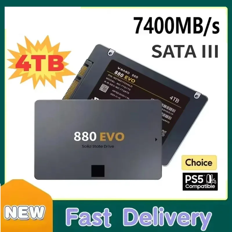 4TB Solid State Disk SSD High Speed 500G 1TB 2TB Internal HDD Hard Drive Sata3 2.5 Inch For Laptop Microcomputer Desktop view 3
