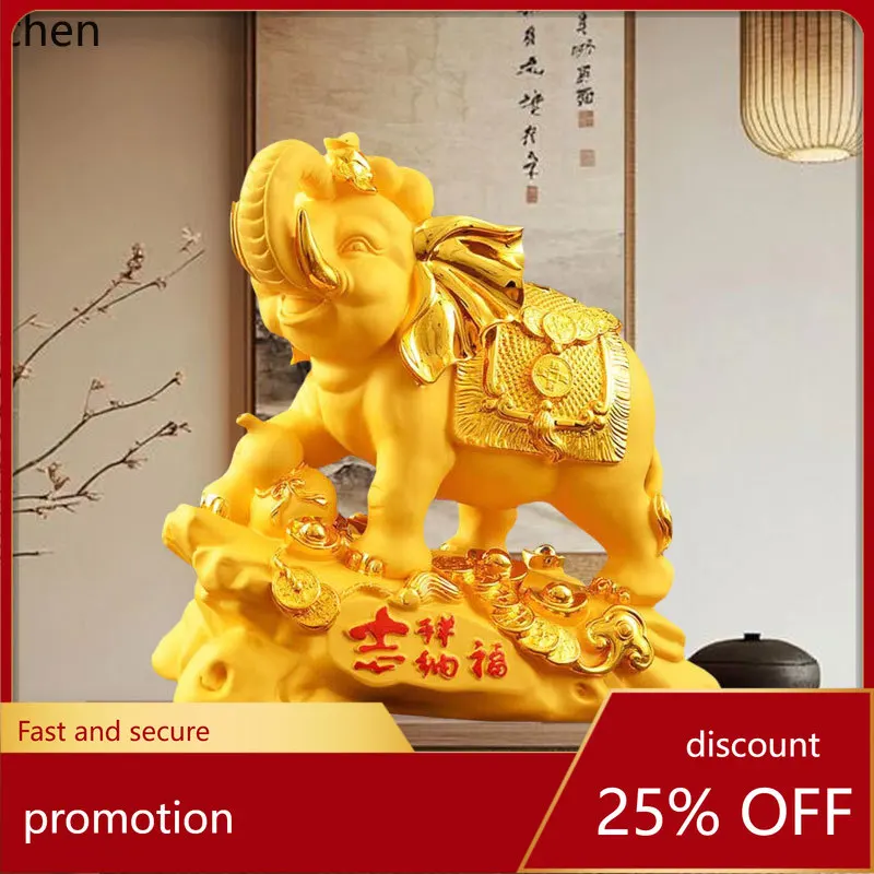 

LXC Nafu Resin Crafts Ornament Wine Cabinet Prosperity Figurine High-end Opening Housewarming Gift