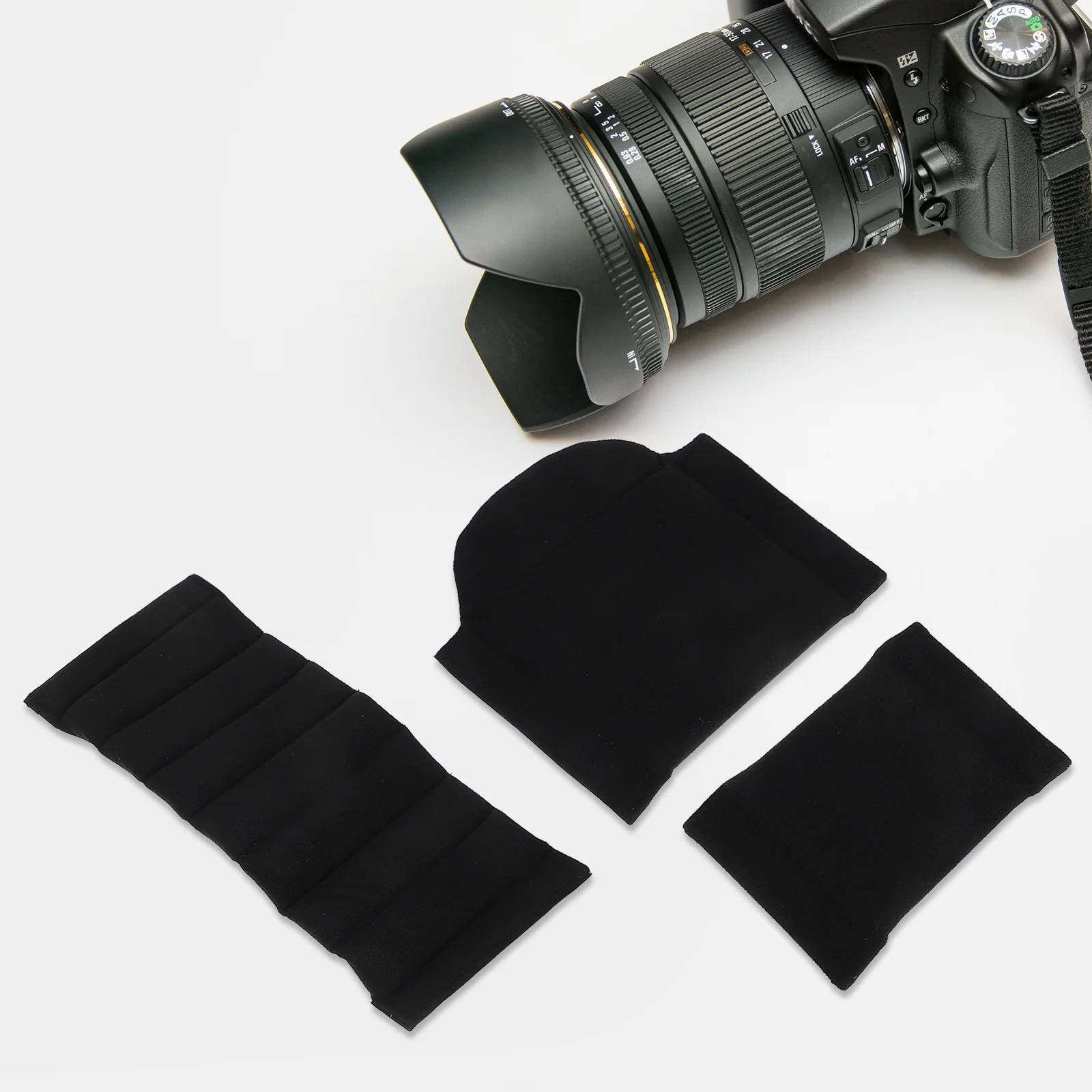 

3pcs Camera Bag Dividers Insert: Shockproof Padded Lens Organizer For Travel Outdoor Adjustable Divider Panels For Camera Lenses