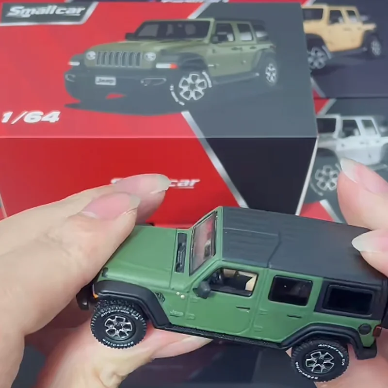 1:64 جديد Masdi Smallcar جيب رانجلر محاكاة سبيكة يموت الصب نموذج سيارة مخصصة لعب الأطفال جمع هدية حلية