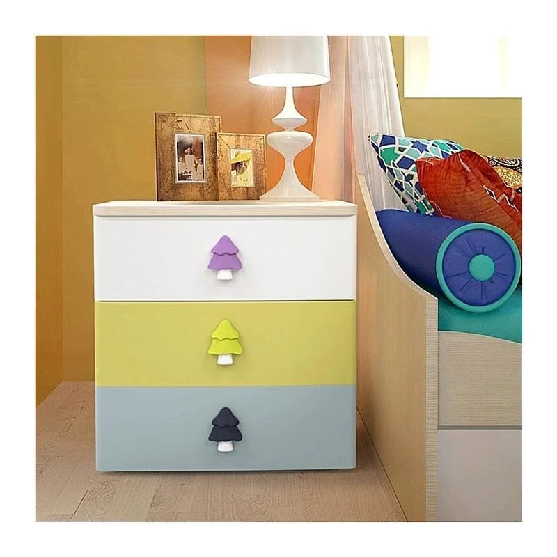 storage cabinet, colored forest locker, drawer-type living room generous cabinet, bedroom bedside table free installation