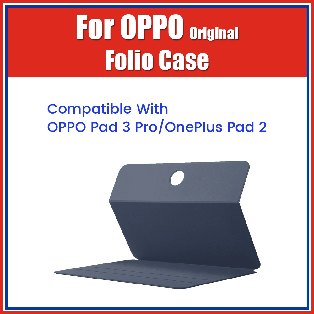 OPC2401 Official Original OPPO Pad 3 Pro Flip Cover OnePlus Pad 2 Folding Folio Case Smart Magnetic