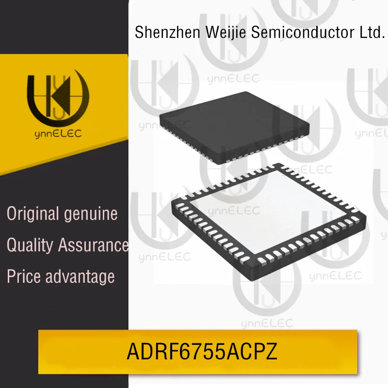 

Original ADRF6755ACPZ RF Upconverter | 100-2400MHz | Integrated PLL/VCO | QFN-56-EP(8x8)