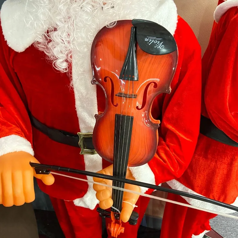 Christmas electric 1.8 meters Santa welcome ornament 8 music