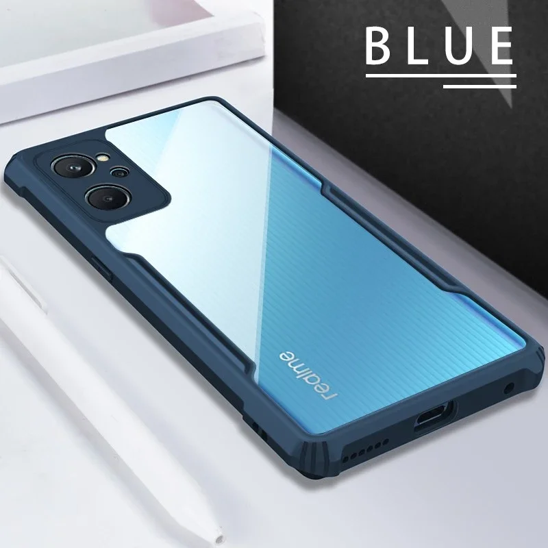 GZUSS-funda rígida para OPPO Realme 9i 8i 9 Pro Plus C35, carcasa fina a prueba de golpes, transparente