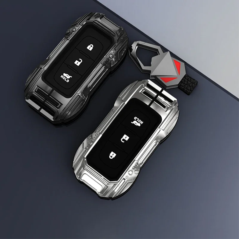 Alloy Key Fob Cover For Nissan Rouge Kicks Pathfinder J12 Ariya Altima Rogue Qashqai Bluebird Sylphy 2023 Accessories Key Case