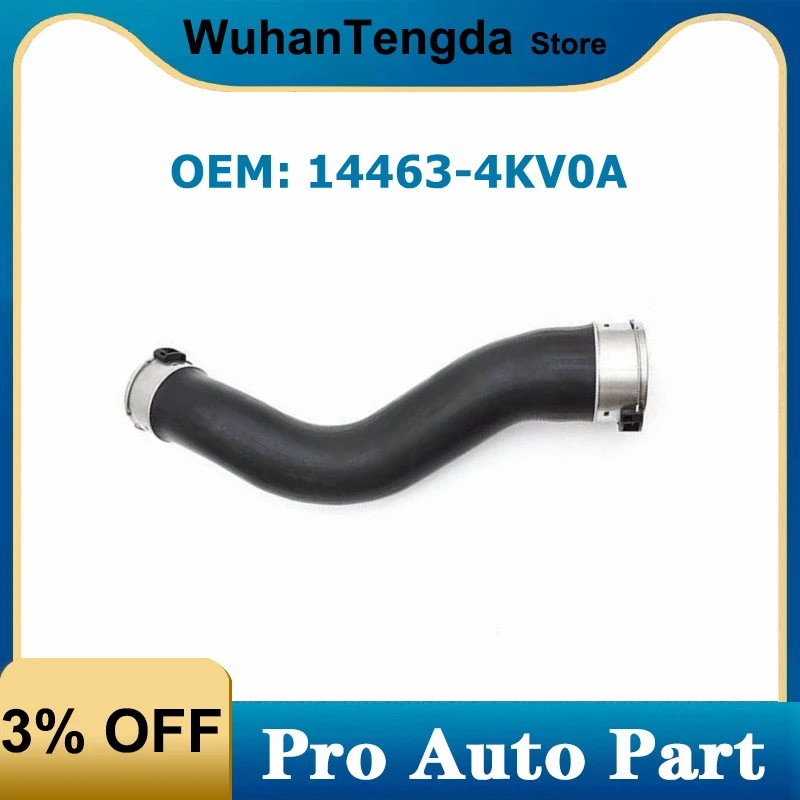 14463-4KV0A Car Coolant Water Turbochager Intercooler Turbo Hose Pipe 144634KV0A for Nissan NP300 2016-2016 2.5L