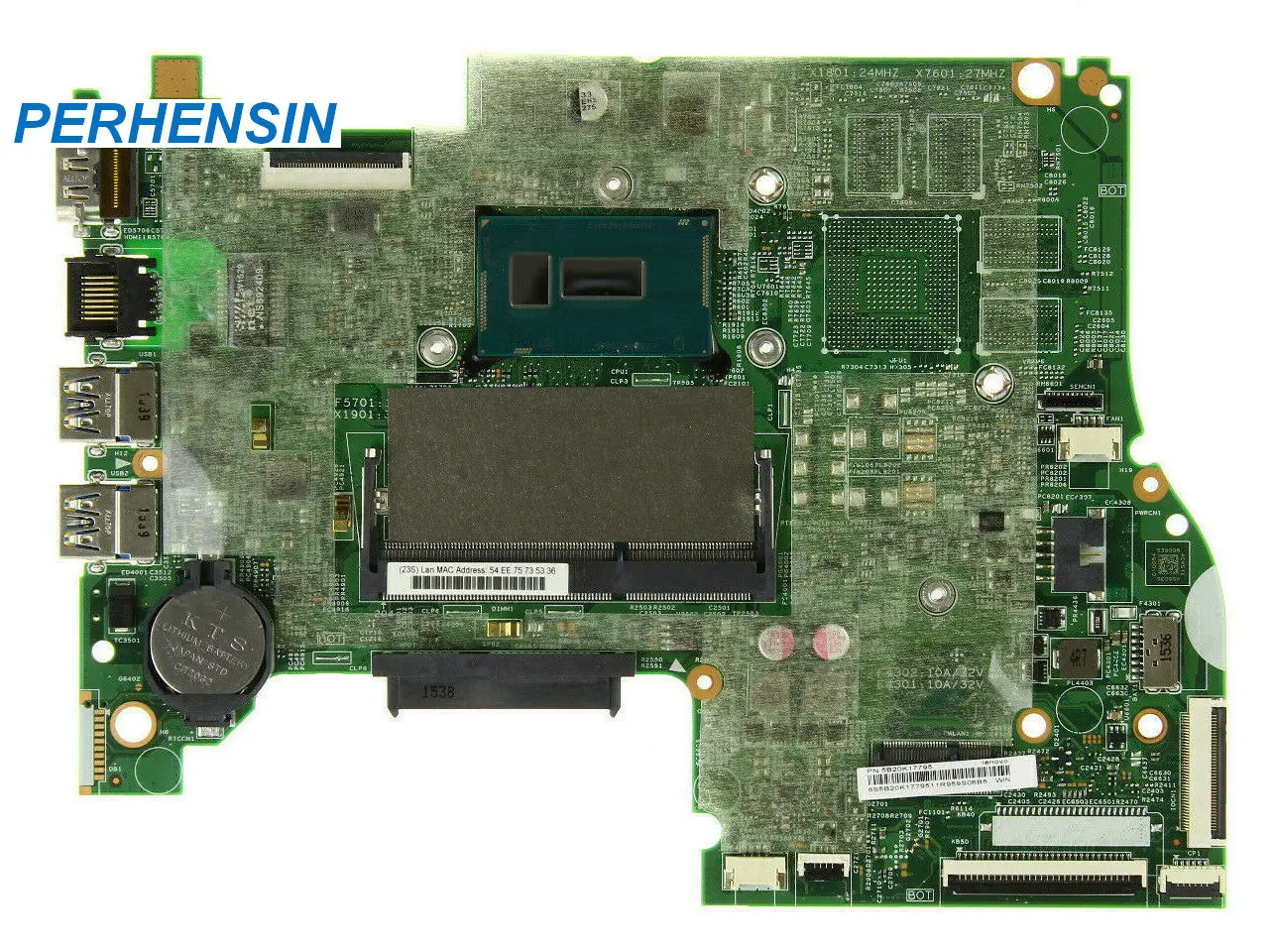 

FOR Lenovo Yoga 500-15IBD 500-15IHW Flex 3-1570 Motherboard LT41 MB i3-5020U UMA 5B20K17795 Fully Tested Fast Shipping