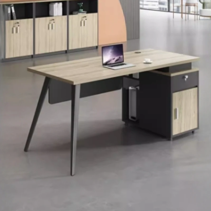 Manmade Board Study Computer Desk Table Kawaii Luxury Office Desk Reading Bedroom Escritorios De Ordenador Office Furniture