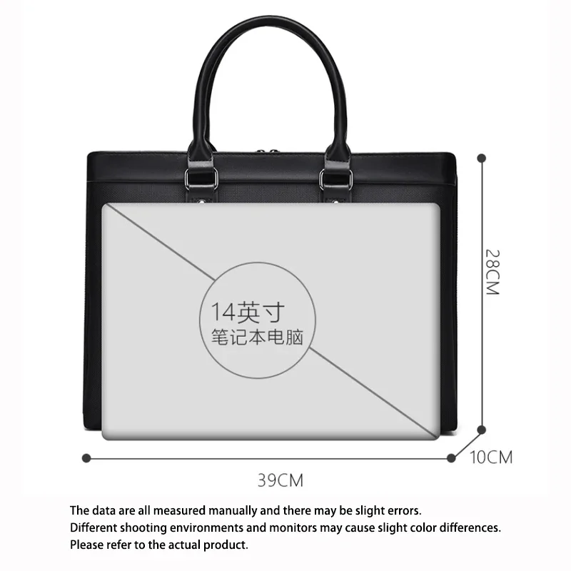 Высококачественные мужские повседневные портфели, деловые сумки-мессенджеры, роскошные мужские 14-дюймовые компьютерные сумки Sac A Main Pour Hommes