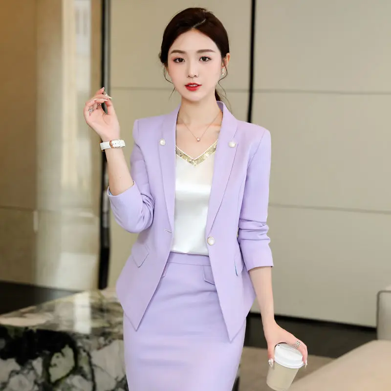 2-G15  Autumn and winter fashion small suit jacket for women, unique design, high-eessional work clothes, formal suits