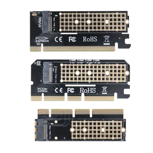 M. 2 NVMe M-Kunci untuk PCIe 3.0 SSD Adaptor Kartu PCIe X4 X8 X16 untuk Desktop PC PCI-E Kartu Grafis Sot 12 penjualan terbaik pcie 3.0 x4 ke adaptor usb - №