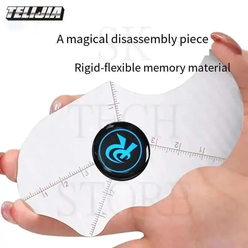 100pcs 0.1mm Thick LCD Screen Disassembly Card Universal Stainless Steel Mobile Phone Pad Back Cover Screen Opening Pry Tool