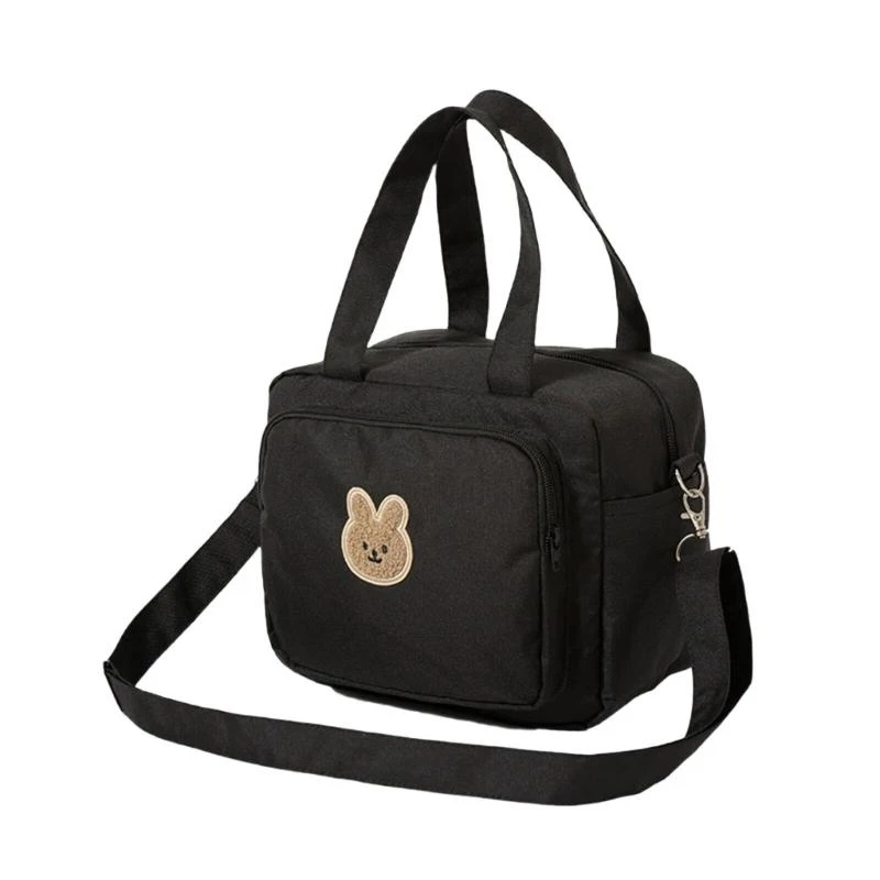 حقيبة الأم الأنيقة J15U مع جيوب داخلية كبيرة وجيوب يدوية حقيبة حفاضات عملية حقيبة أمي متعددة الوظائف للسفر للأمهات المشغولات #2