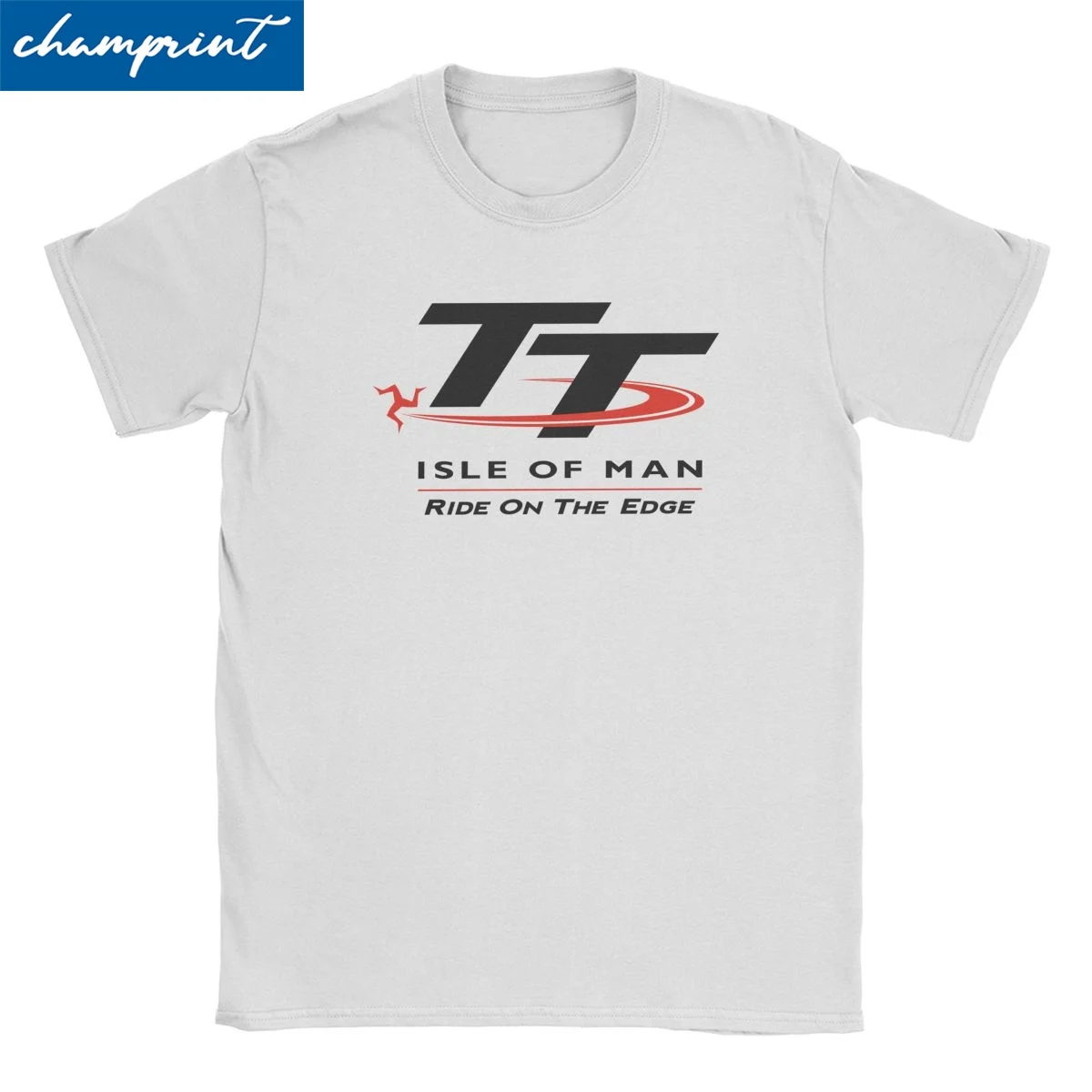 Casual Motocross Sport Racer T-Shirts Men Women Crewneck Cotton T Shirt Isle Of Man TT Short Sleeve Tees Big Size Clothing