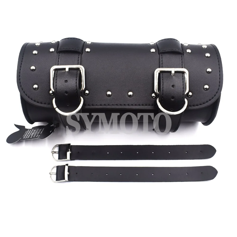 

Motorcycle Saddlebag Saddle Side PU Leather Tool Bag For Honda Yamaha Suzuki Harley XL 1200 883 VLX Steed 400 600 XV125 250 VT40