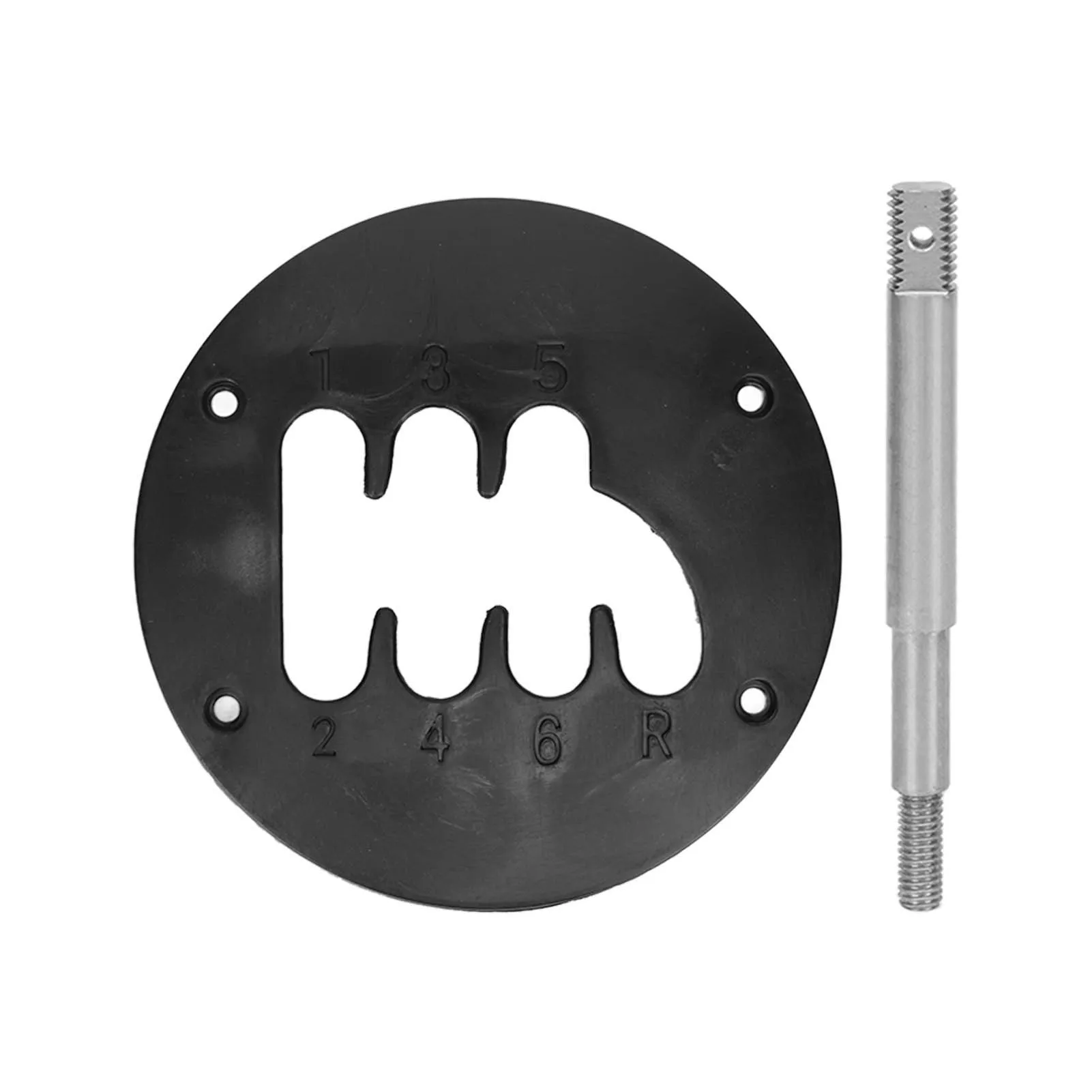 Shifter Plate Mod with 95mm Lever Professional Short Shifter Mid Plate Simulation for Thrustmaster TH8A Gear Racing Game