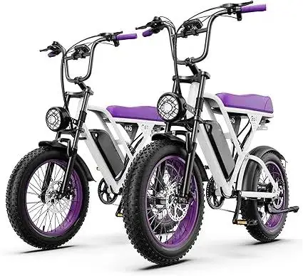 

Green 20inch Fat Tire Electric Bike With Lock Bag Led Display Ebike For Us Man Dirty Ebike 48V15ah 32 MPHSnow Mountain Ebike