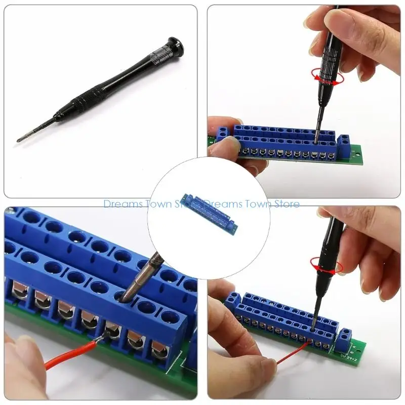 HX6A KF301-5.0Mm Screw Terminal Breakouts Board Power Distribution Board for Lab