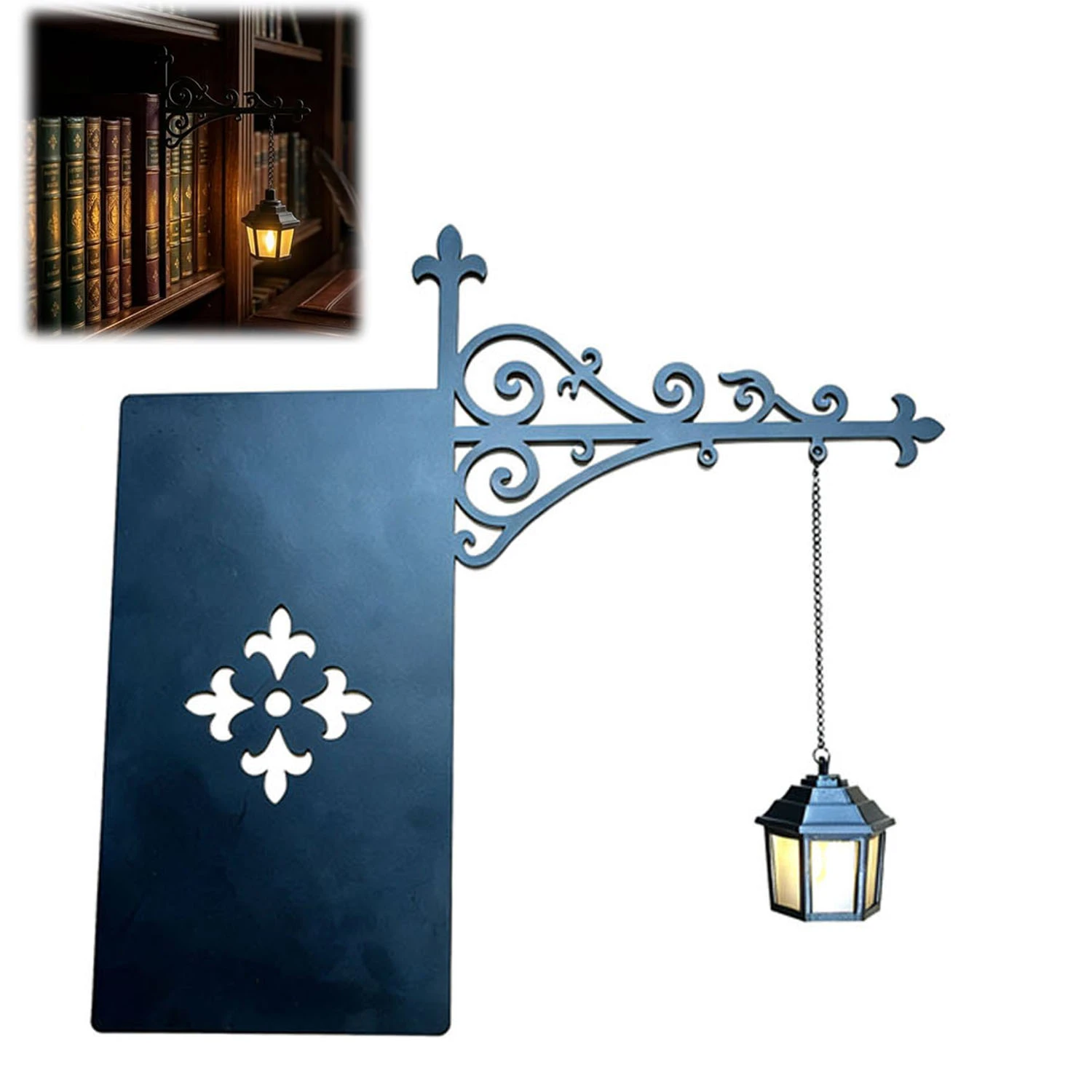 Halloween Themed Warm Glow Bookend Shelf Lamp Book Stopper for Office Reading Room Desk Decoration Reader Gift