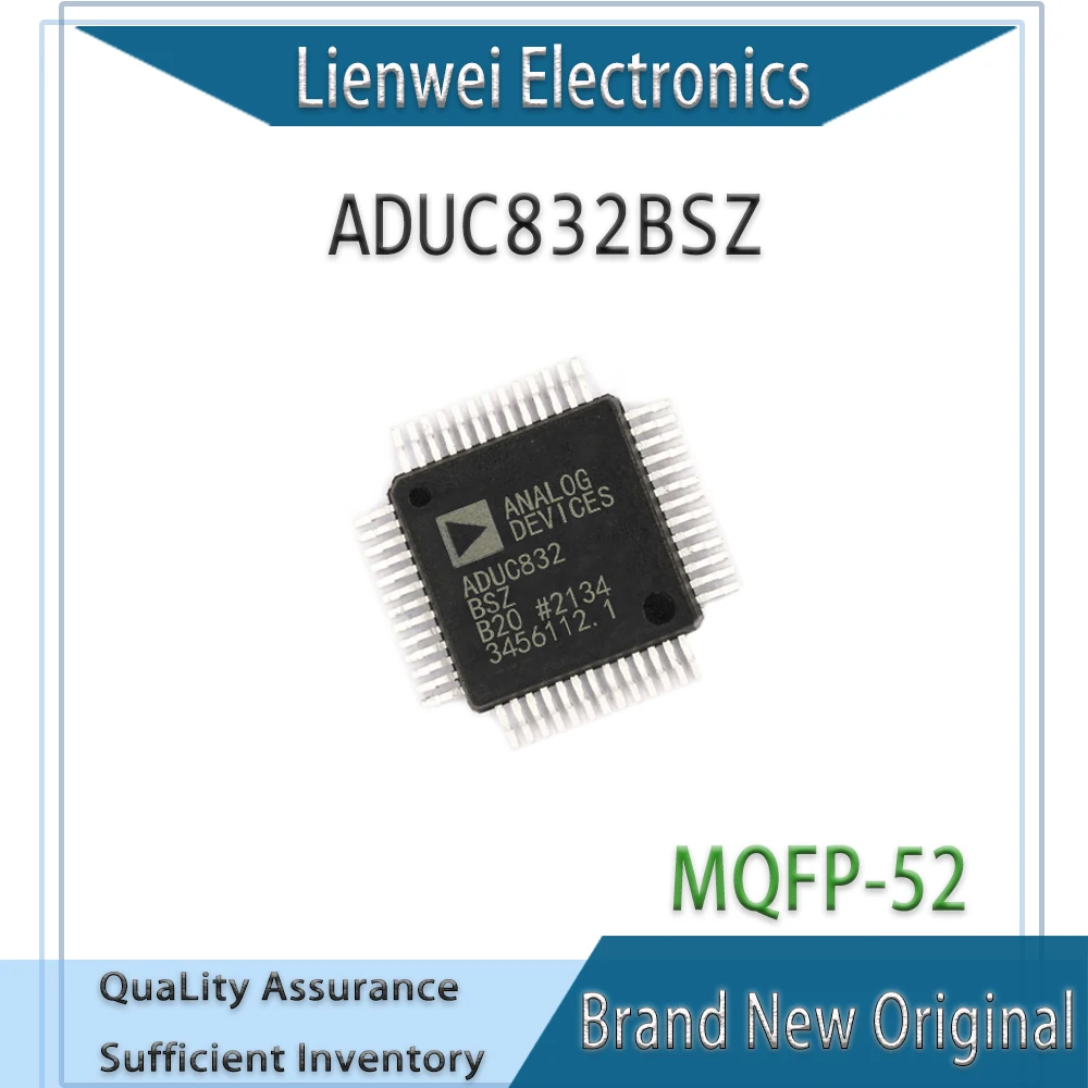 

100% New Original ADUC832 ADUC832BSZ IC MCU Chipset MQFP-52