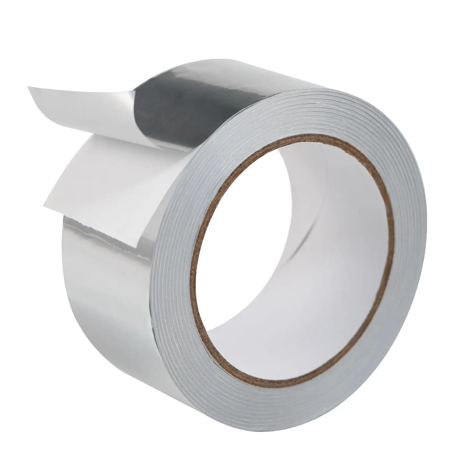 Aluminum Foil Heavy Duty Tape High Temperature Sealing for HVAC Air Ducts Metal Repair Foamboard Insulation Dryer Vent