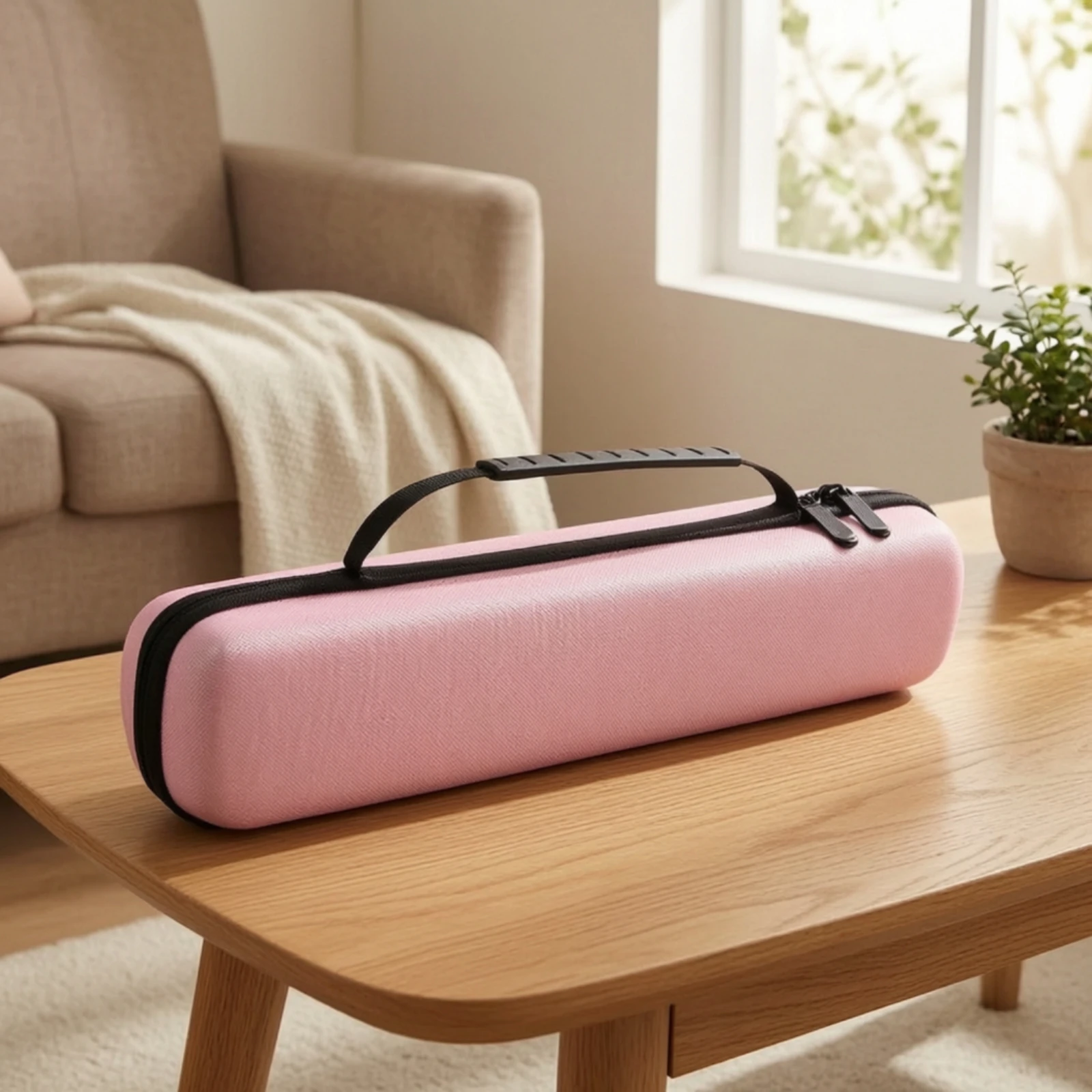 Hair Straightener Case Safeguarding Curling Iron Case Organizer with Pockets Compact Bag with Mesh Pockets Lightweight