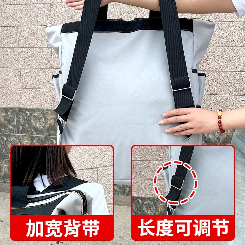 Hornet suit, large capacity backpack, thickened bee catching storage bag, bee farm multi pocket lightweight bag