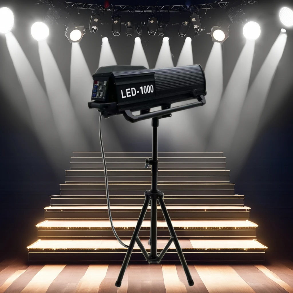 

1000W Module LED DMX512 Follow Spot Light For DJ Disco Wedding Theater Concert Stage Focus LED Beam