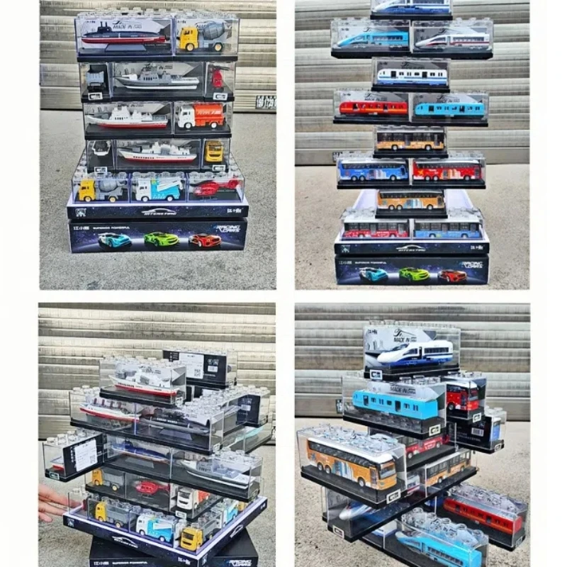 

Alloy Aircraft Carrier Missile Escort Destroyer Model Toy for Children Submarine Tabletop Car Ornament Gift with Delivery Box