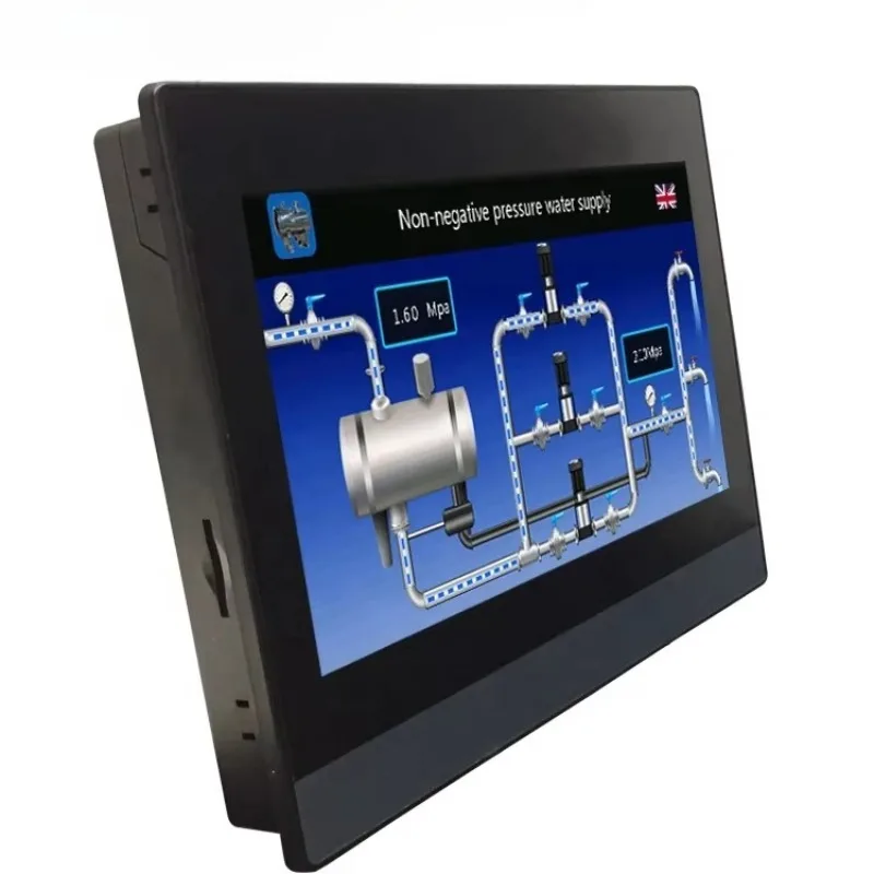 Medium Speed 9.7 Inch Resistance Thin Film Transistor Programmable Controller Integrated Human Machine Interface Price